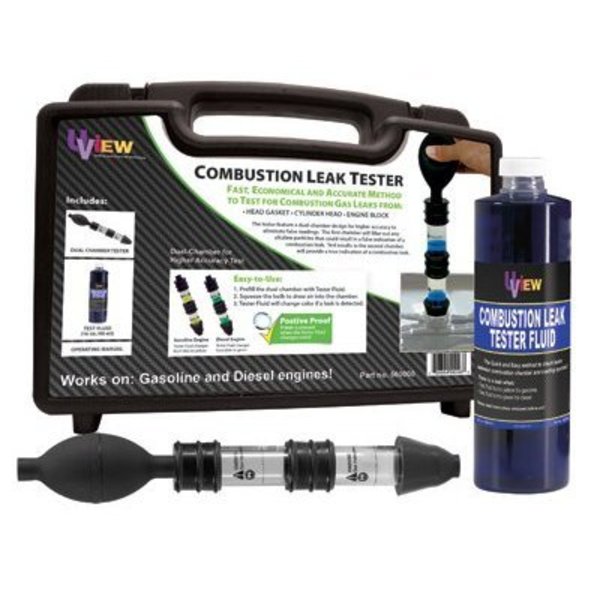 U-View Ultraviolet Systems Combustion Leak Detector/Tester Kit UV560000